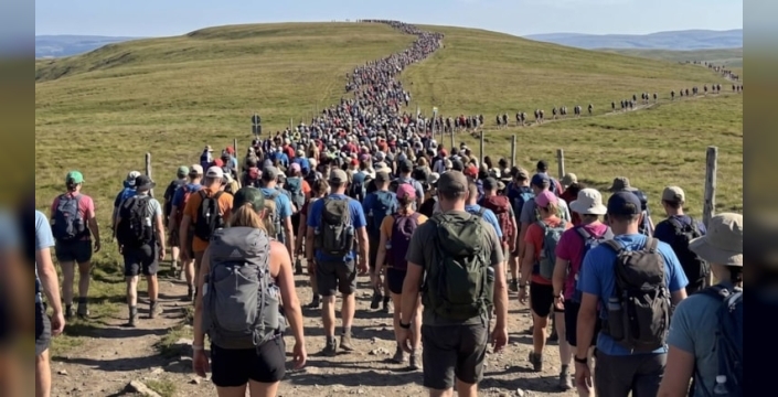 Mont Blanc yürüyüş rotasında ziyaretçi kotaları uygulamaya girdi