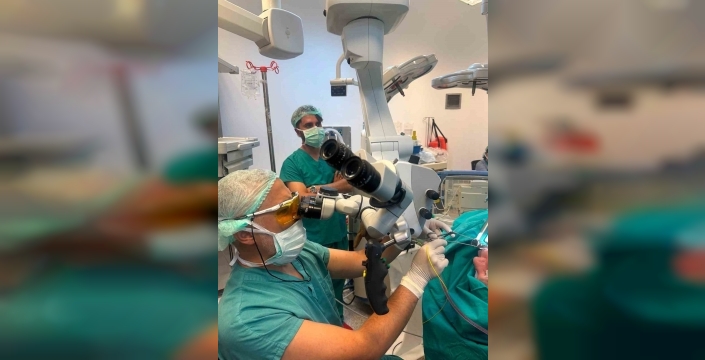 Muğla Eğitim ve Araştırma Hastanesi'nde lazerle iki operasyon yapıldı