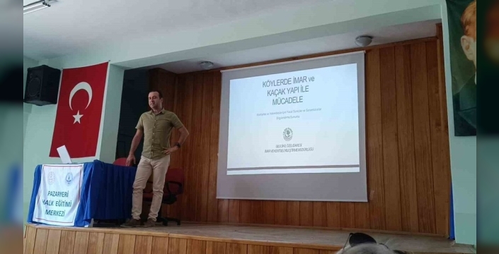Muhtarlar kaçak yapılaşmayla mücadele için sahaya iniyor: Eğitimler tamamlandı