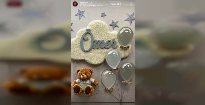 Nazlı Sabancı'nın ikinci çocuğu dünyaya geldi