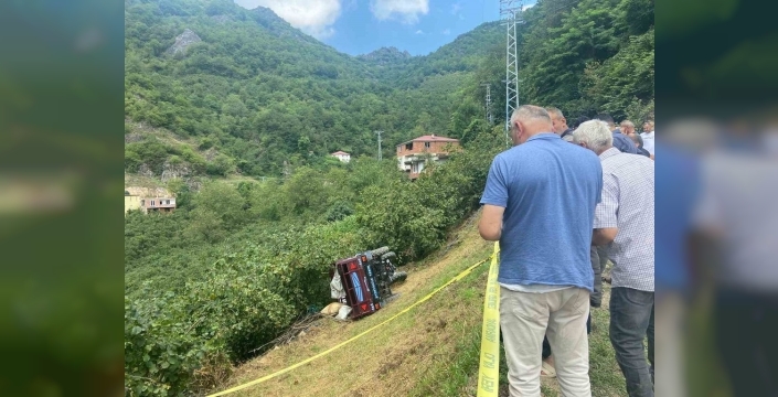 Ordu'da patpat kazası: Bir kişi öldü