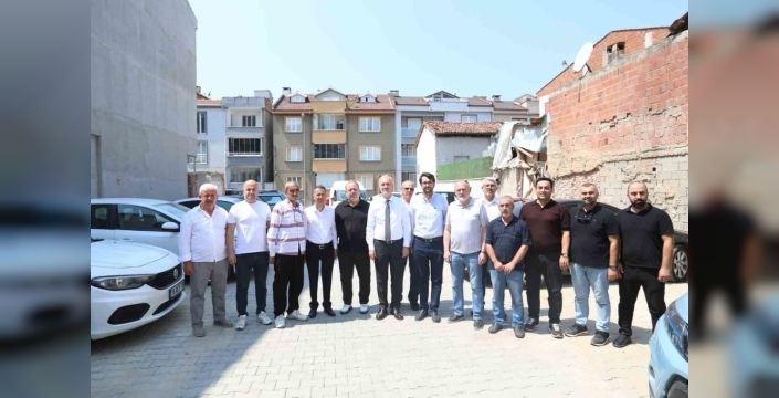 Orhaniye Mahallesi'nde yeni otopark hizmete girdi