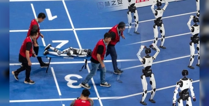 Robotlar olimpiyatta hız yaptı ama kavanoz açamadı