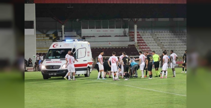 Sahaya girer girmez sakatlandı: Bolusporlu futbolcuya acı anlar