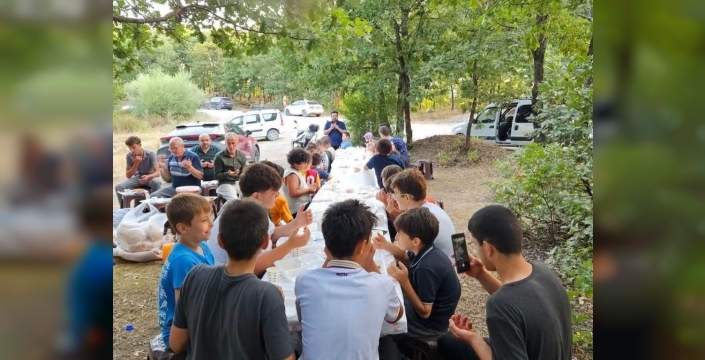 Sebepli'de Yaz Kur'an kursu öğrencileri piknikte bir araya geldi