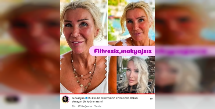 Seda Sayan, sosyal medyada yayılan fotoğrafa tepki gösterdi