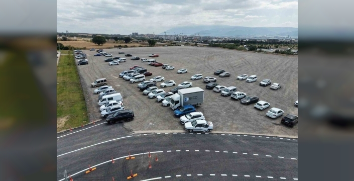 Şehir hastanesi otoparkı hizmete girdi