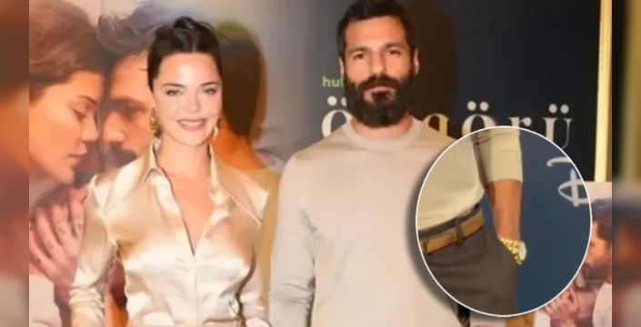 Serkan Çayoğlu'nun kolundaki saat dikkat çekti