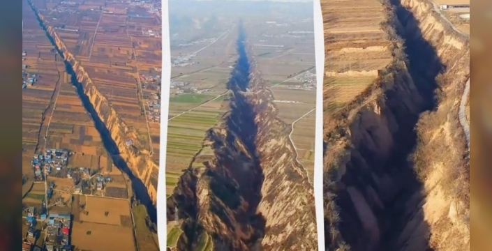 Shanxi fay hattı her yıl büyüyor