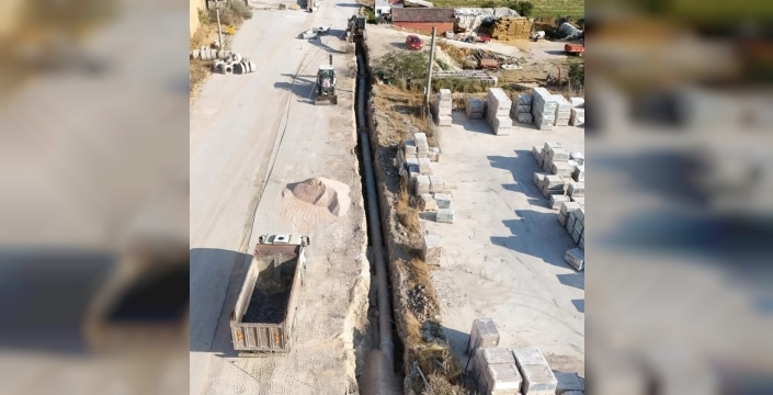 Söğüt'te 2 kilometrelik kanalizasyon hattı yenileniyor