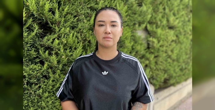 Spor salonunda kadın işletmeciye saldırı anı güvenlik kamerasında