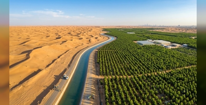 Suudi Arabistan, çöl ikliminde 159 milyon ağaçla doğayı yeniden şekillendiriyor
