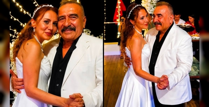 Ümit Besen kızının düğününde duygulandı