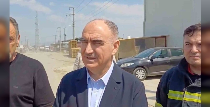 Vali Özkan, Salihli'deki yangında son durumu paylaştı