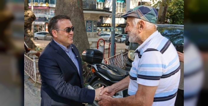 Vali Sözer, halkın ve esnafın nabzını tuttu
