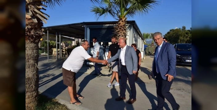 Vali Varol, Kuşadası'nda hizmet ve yatırımları inceledi