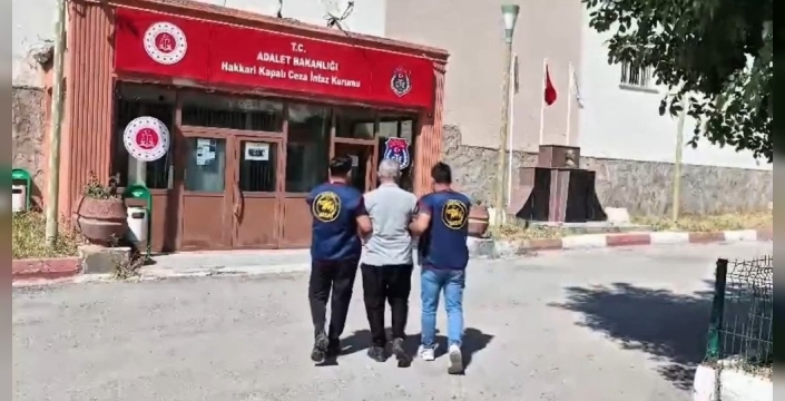 Yüksekova'da 20 yıl hapis cezası olan firari yakalandı