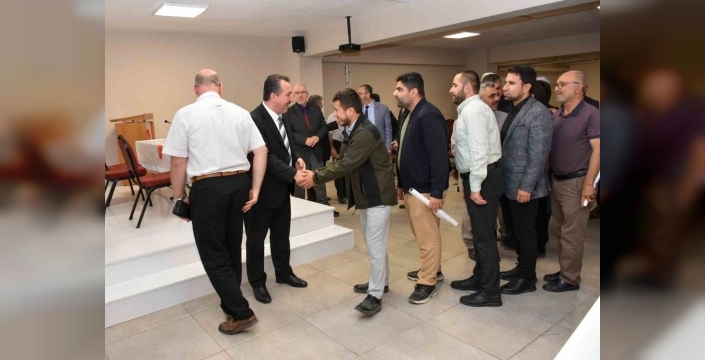 Ahmet Dilek, Bilecik Müftülüğü'ndeki görevine veda etti