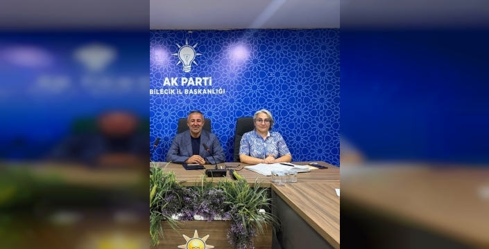 AK Parti Bilecik il yönetimi haftalık toplandı