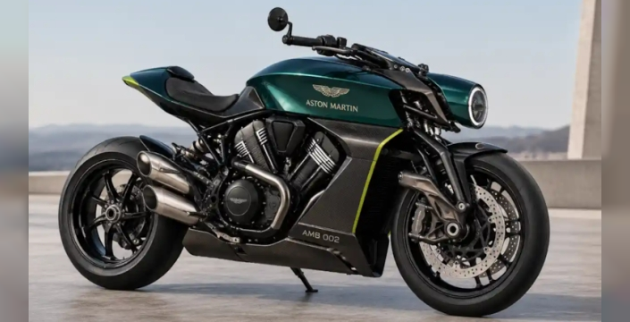 Aston Martin'den yola çıkabilen ilk motosiklet: Sadece 300 adet üretilecek