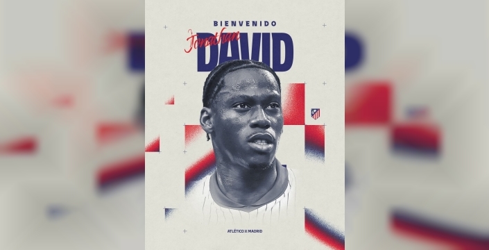 Atletico Madrid, Jonathan David'i kiraladı