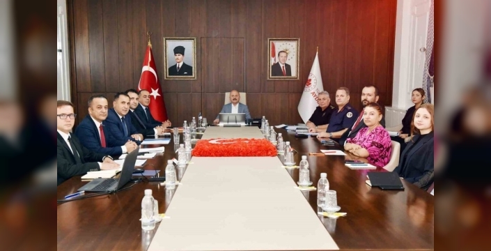 Aydın'da eğitim güvenliği için toplantı yapıldı