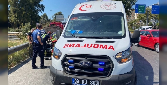 Aydın'da trafik kazasında 4 kişi yaralandı