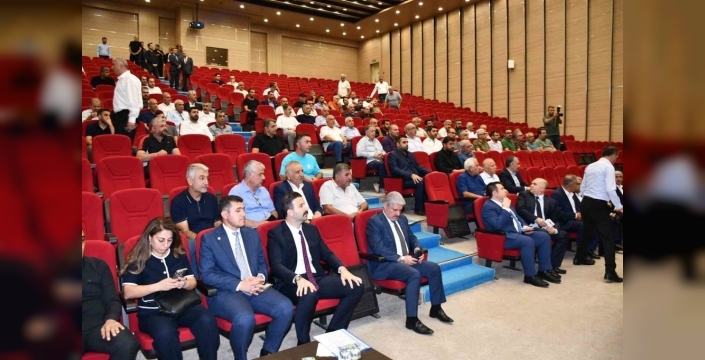Bakan Yardımcısı İnan, Adıyaman'da sanayi temsilcileriyle bir araya geldi