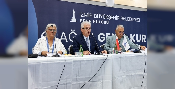 Berkhan Alptekin, İzmir Büyükşehir Belediyesi Spor Kulübü başkanlığını sürdürüyor