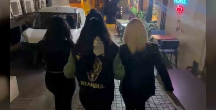 Beyoğlu'nda fuhuş pazarlığına drone ile müdahale