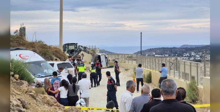 Bodrum'da 15 yaşındaki sürücü kamyonet kazasında yaşamını yitirdi