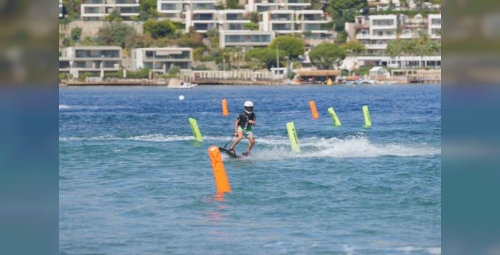 Bodrum'da su jeti ve motosurf şampiyonası düzenlendi