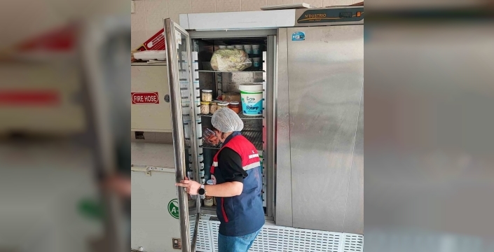 Bolvadin okul kantinlerinde denetim yapıldı