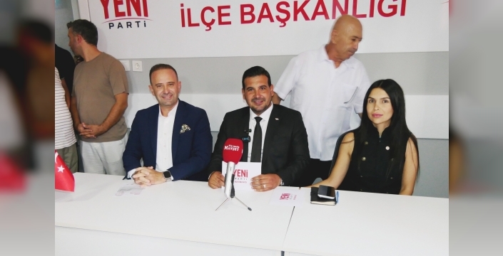 BU PAZAR KONGRE VAR YENİ PARTİ MARMARİS’TE