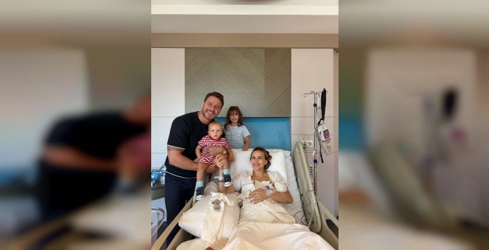 Burak Çelik ikinci kez baba oldu, kızına Zeynep İlay adını verdi