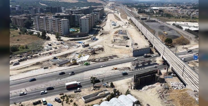 Bursa'da şehir hastanesi metrosunda çalışmalar son aşamada