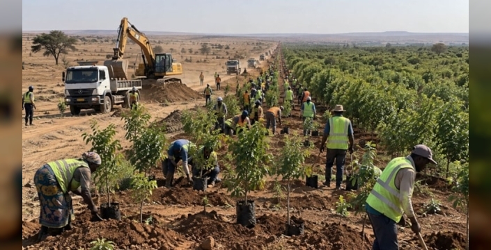 Büyük Yeşil Duvar projesi bölgesel kalkınma modeline dönüştü