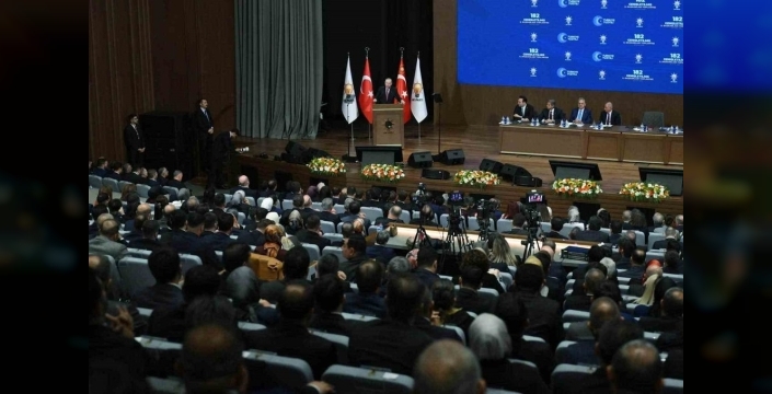 Çerçioğlu, Erdoğan ile il başkanları toplantısına katıldı