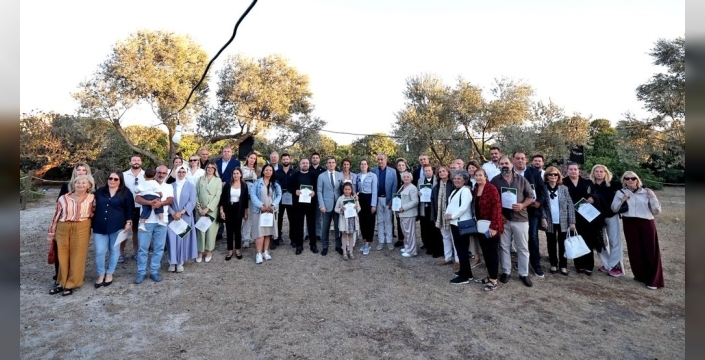 Çeşme'de gönüllülere teşekkür etkinliği düzenlendi