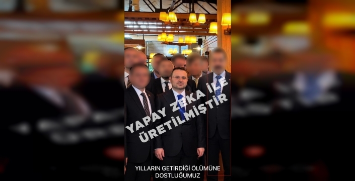 Erdoğan ve Gürlek'li yapay zeka fotoğrafını paylaşan şüpheli gözaltında