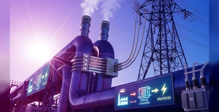 Fabrika atık ısısı yeni elektrik kaynağı oluyor
