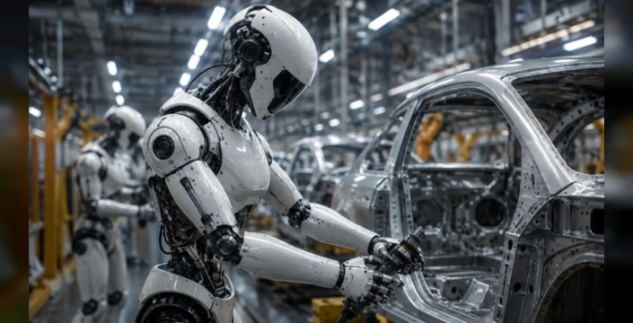 Fabrikalarda robot sayısı 5 milyonu aştı