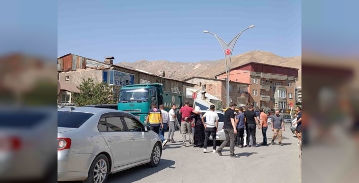 Hakkari’de meydana gelen kazada bir kişi yaralandı