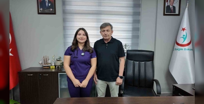Hemşire çiftin kızı aynı hastanede doktor oldu