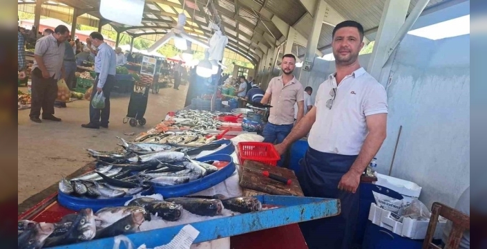 Hisarcık'ta palamut en çok tercih edilen balık oldu