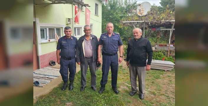 İl jandarma komutanı gazilerle buluştu