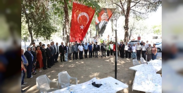 İncirliova'da gaziler ve aileleri için anma programı düzenlendi