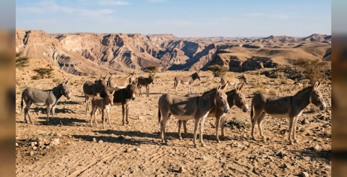 İran yaban eşekleri, Negev Çölü'nde ekosistemi canlandırdı