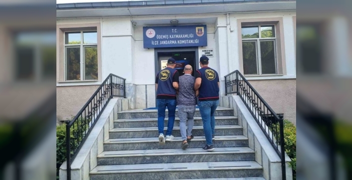 İzmir'de 8 yıl hapis cezası bulunan şahıs yakalandı