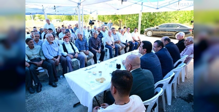 Kadıçayırı'nda 'Mahalle Sizin, Söz Sizin' buluşması
